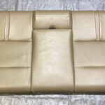 2008-2013 E93 BMW M3 Convertible Rear Seat Set / Bamboo Beige Novillo Leather / E9M04