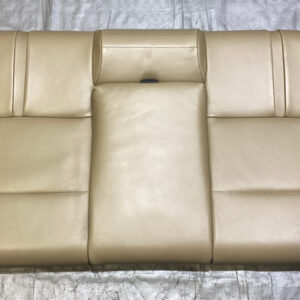 2008-2013 E93 BMW M3 Convertible Rear Seat Set / Bamboo Beige Novillo Leather / E9M04
