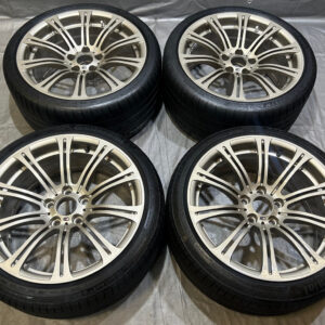 2008-2013 E90 E92 E93 BMW M3 19" Style 220M Double Spoke Wheels Rims w/ Tires / Set of 4 / E9M04