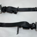 2012-2018 F13 BMW M6 Coupe Rear Seat Belts / Pair / Black / M6202