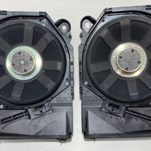 2008-2013 BMW 135i Harman Kardon Logic7 Subwoofer Speakers / Pair / 65139143136 / B1010