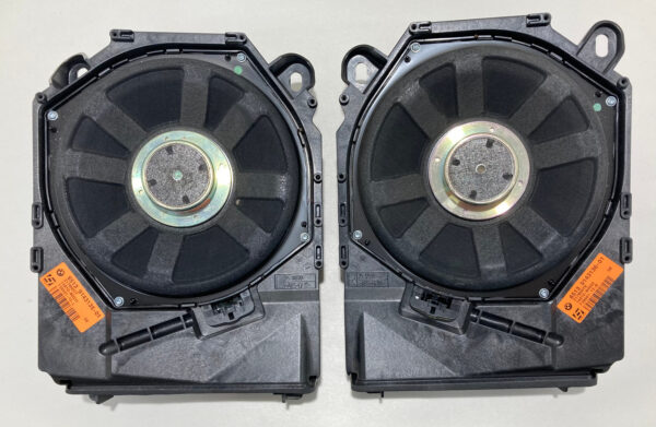 2008-2013 BMW 135i Harman Kardon Logic7 Subwoofer Speakers / Pair / 65139143136 / B1010