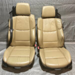 2008-2013 E93 BMW M3 Convertible Bamboo Beige Novillo Leather Seats / Pair / E9M04