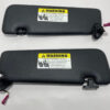 2008-2013 E93 BMW M3 Convertible Sun Visors / Pair / Black / E9M04