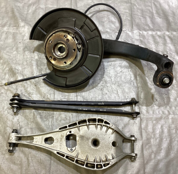 2001-2006 E46 BMW M3 Driver Rear Trailing Arm w/ Hub Assembly / M3017