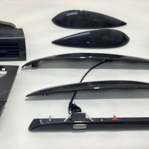 2006-2010 BMW M6 OEM Carbon Fiber Interior Center Console / Dash Board Trim Panel Set / M6004