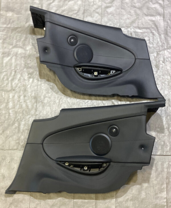2006-2010 BMW M6 6 Series Coupe Interior Rear Quarter Panels / Black Merino Full Leather / M6004