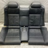 2006-2007 BMW M6 Black Merino Leather Rear Seat Set / Upper / Lower / M6004