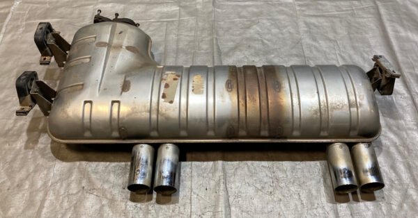 2001-2006 E46 BMW M3 OEM Exhaust Muffler w/ Tips / M3017