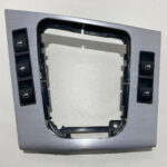 2001-2006 E46 BMW M3 Shifter Surround w/ Window Switches / Brushed Aluminum / M3017