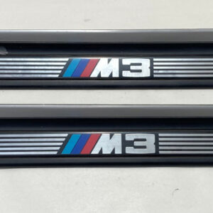 2001-2006 E46 BMW M3 Convertible Door Sill Trim Panels / Pair / M3017
