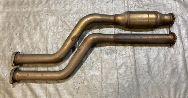 2001-2006 E46 BMW M3 OEM Exhaust Resonated Mid Pipe / Section 1 / M3017