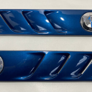 1996-2002 BMW Z3 Roadster Fender Vent Trim Panels / Pair / Topas Blue Z3034