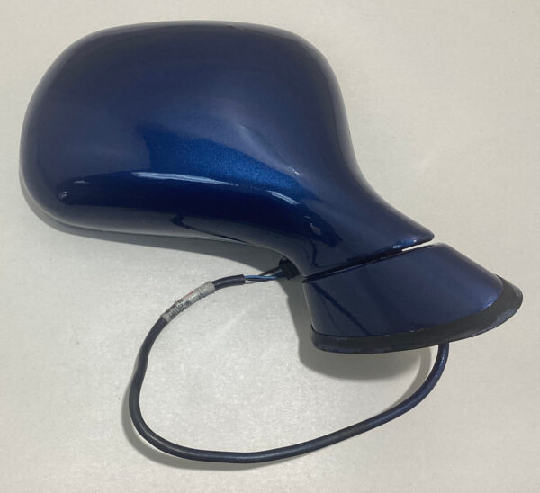 1996-2002 BMW Z3 Roadster Coupe Passenger Side Mirror / Topas Blue Z3034