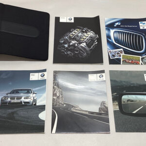 2011 E93 BMW M3 Convertible Owner's Manual w/ Case / OEM / E9M04