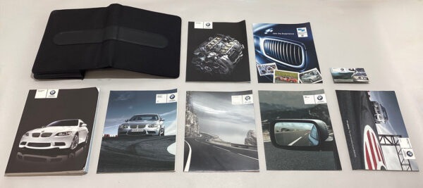 2011 E93 BMW M3 Convertible Owner's Manual w/ Case / OEM / E9M04