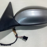 2003-2008 E85 E86 BMW Z4 Driver Side Power Mirror / Autodim / Sterling Gray Metallic Z4055