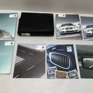 2008 E93 BMW M3 Convertible Owner's Manual w/ Case / E9M03