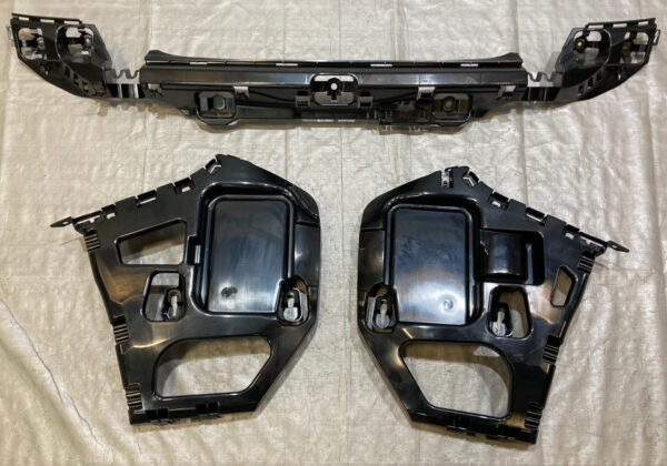 2014-2020 BMW F22 2 Series Rear Bumper Cover Brackets / Set of 3 / B2006