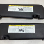 2008-2013 BMW E88 128i 135i Convertible Sun Visors / Pair / Black / B1009