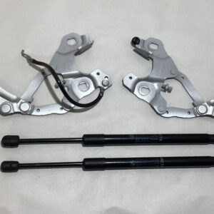 2008-2013 BMW 128i 135i OEM Hood Hinges w/ Shocks / Titan Silver Metallic B1009