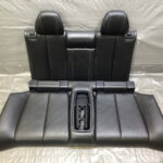 2015-2020 F83 BMW M4 Convertible Rear Seat Set / Black Merino Leather / F8M03