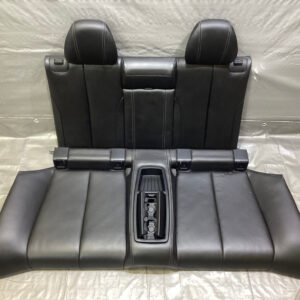 2015-2020 F83 BMW M4 Convertible Rear Seat Set / Black Merino Leather / F8M03
