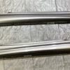 2008-2013 BMW 128i 135i E88 Convertible OEM Side Skirts Rocker Panels / Pair / Cashmere Silver Metallic B1010
