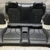 2015-2020 F82 BMW M4 Coupe Rear Seat Set / Merino Black Leather / F8M04
