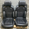2013-2017 F13 BMW M6 Coupe Merino Black Leather Front Active Sport Seats / Pair / M6202