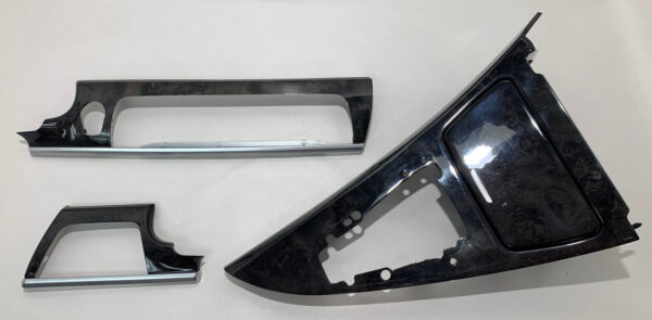 2012-2015 F06 F12 F13 BMW M6 Center Console / Dashboard Trim Panels / Fine Poplar Wood / M6202