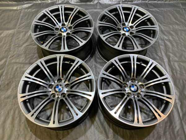 *DAMAGE* 2008-2013 BMW E90 E92 M3 Style 220M 19" Wheels Rims / Set of 4 / E9M03