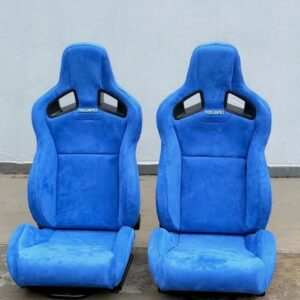 Carbon fibre rear recardo seats
